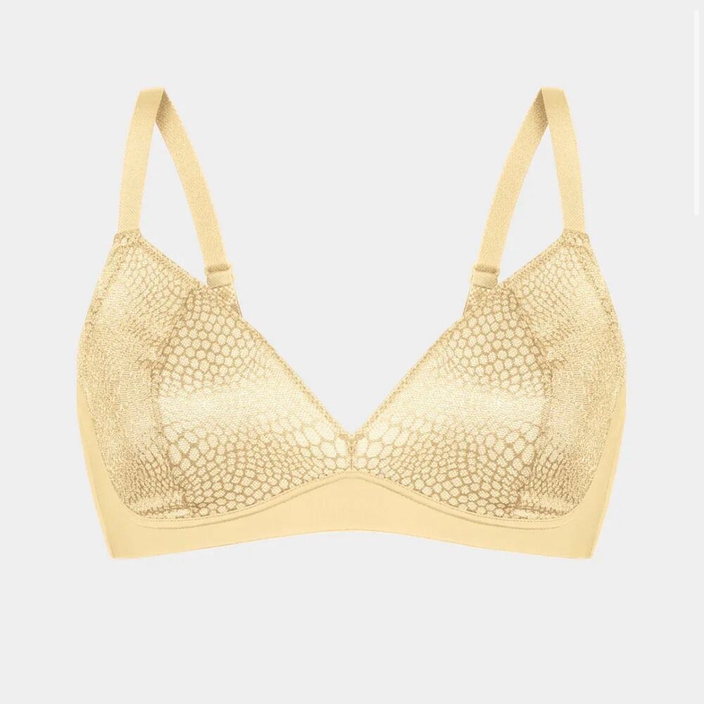 Knix Gossamer Lace Bra – Buttercup – XL – NWT
